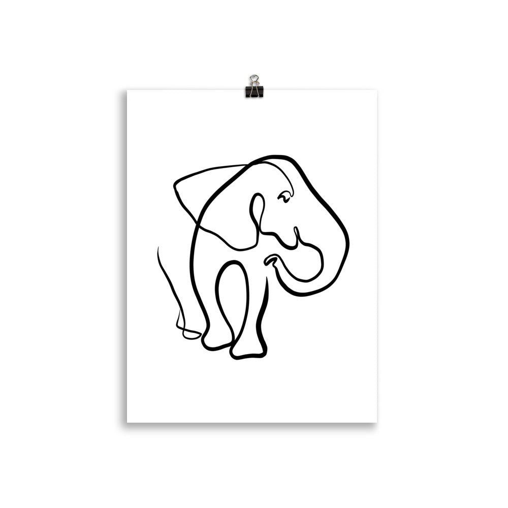 The Elephant I - Art Print