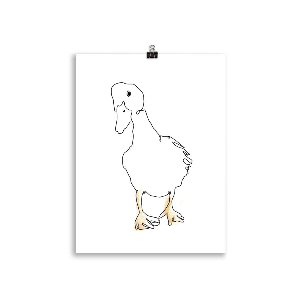 The Duck - Art Print