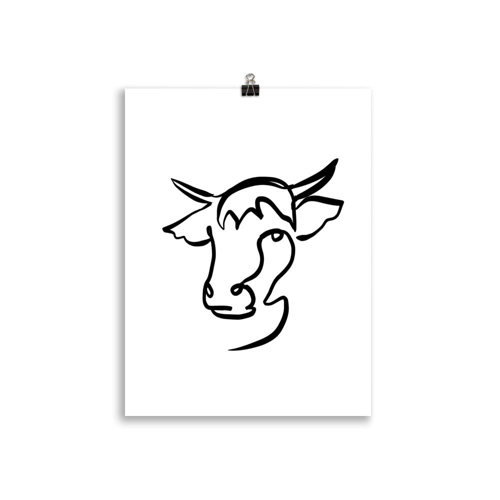 The Highland Cow - Art Print