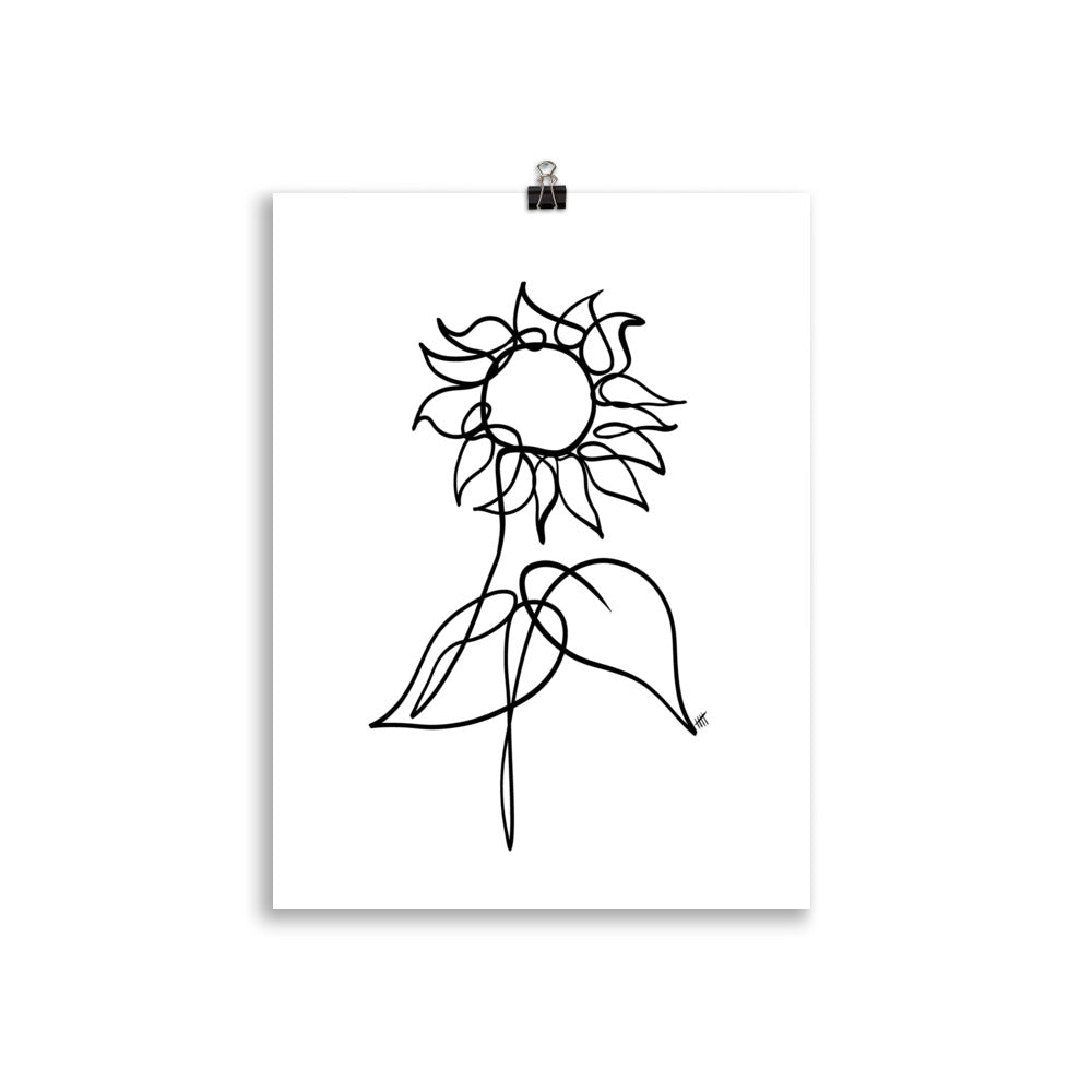 The Sunflower - Art Print