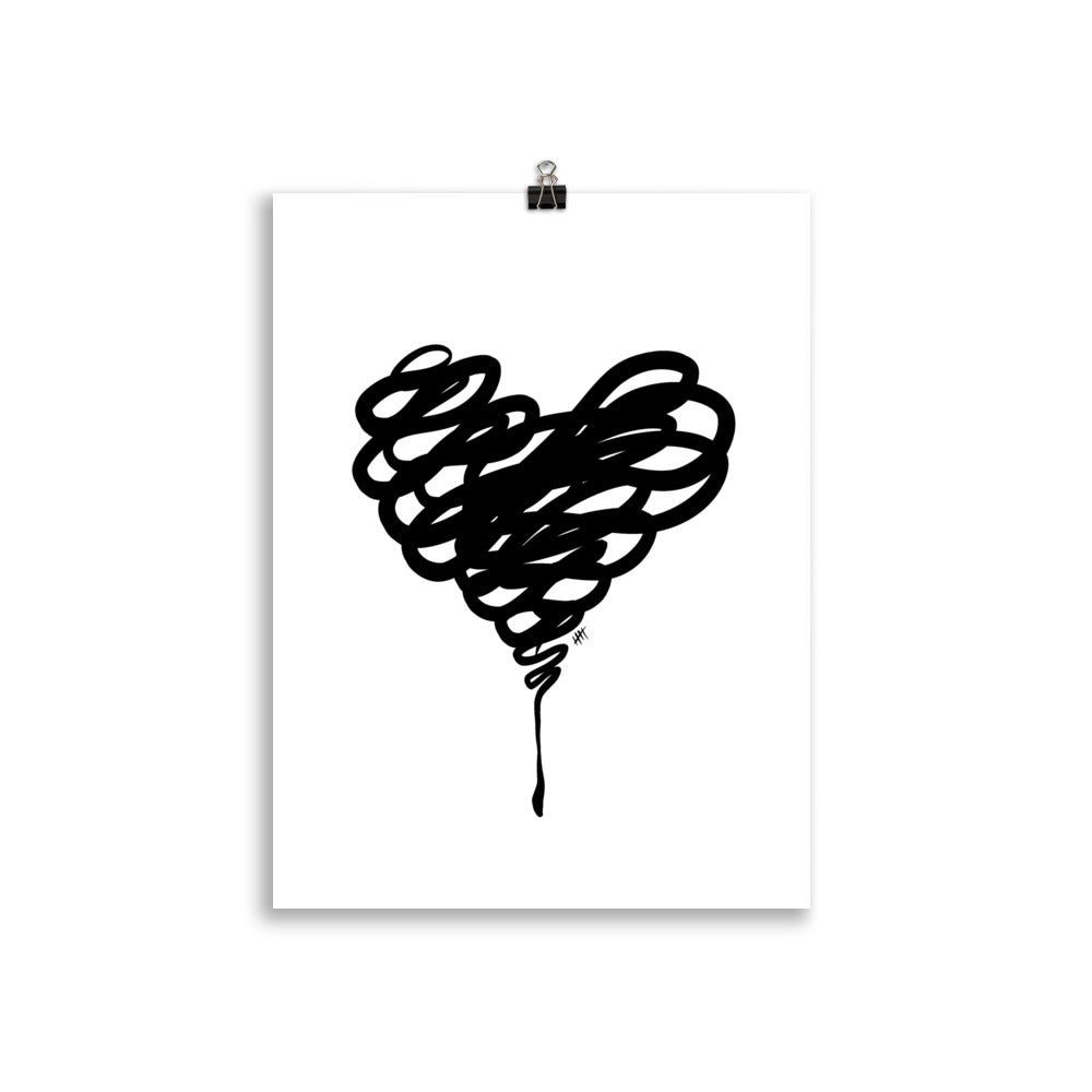 Messy Love - Art Print