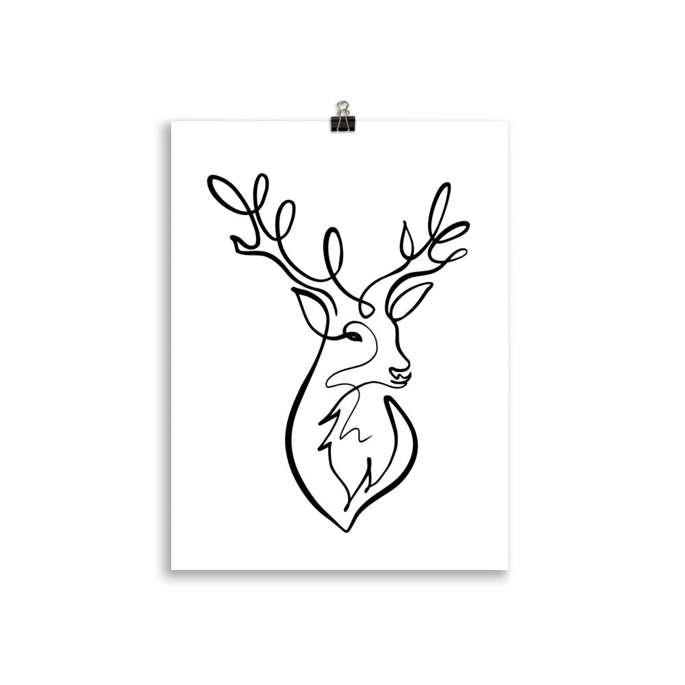 The Stag - Art Print