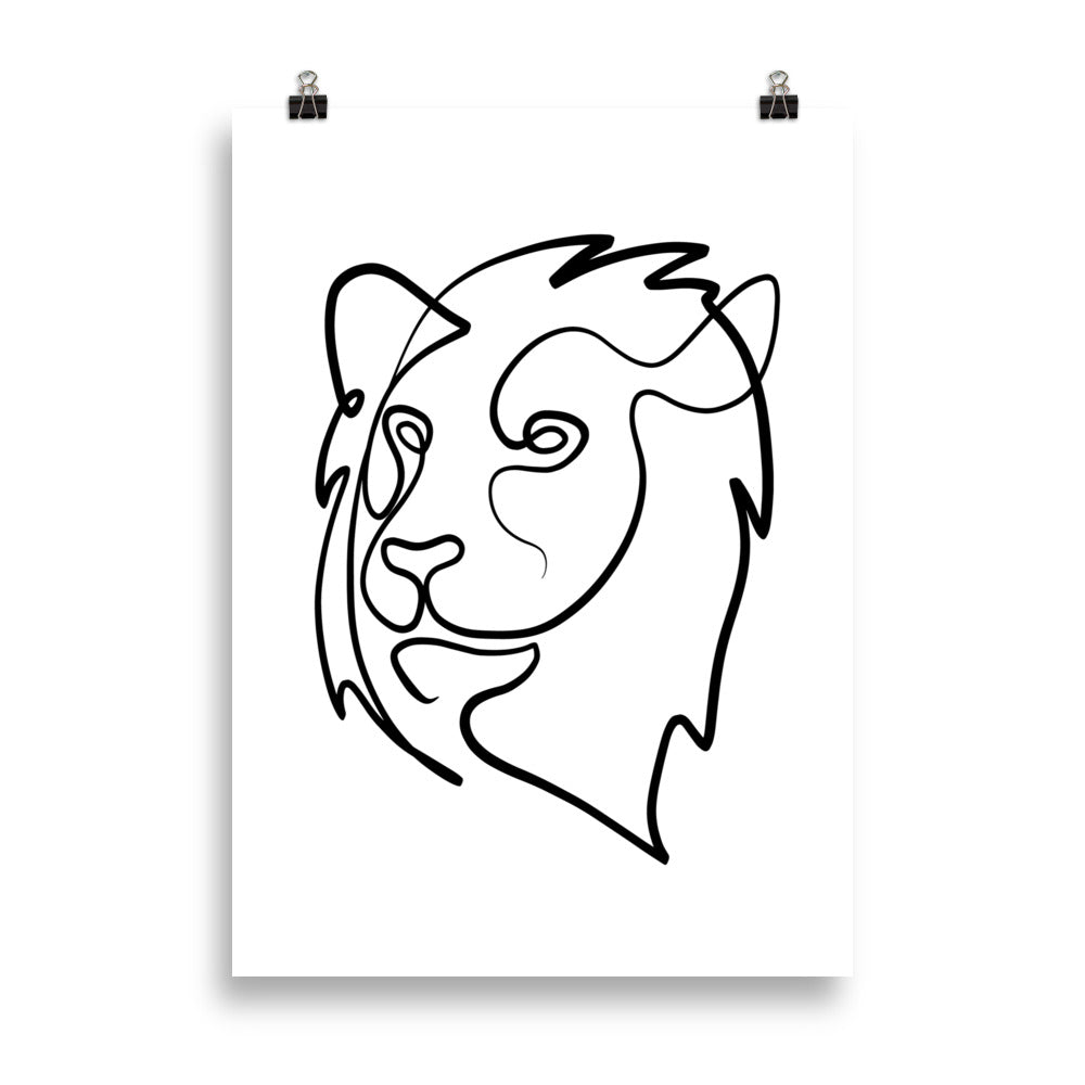 The Lion - Art Print