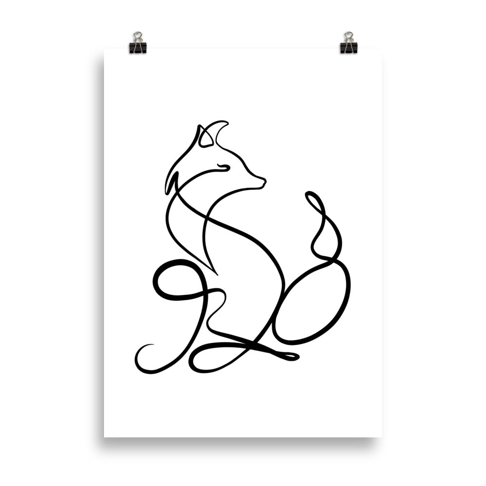 The Fox - Art Print
