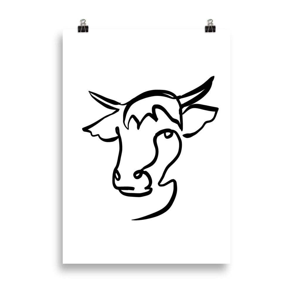 The Highland Cow - Art Print