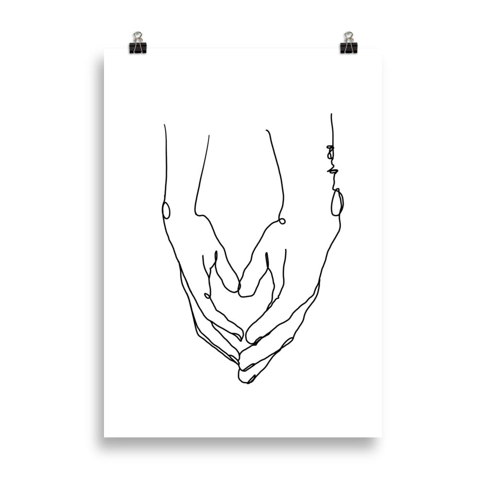 Heart in Your Hands - Art Print