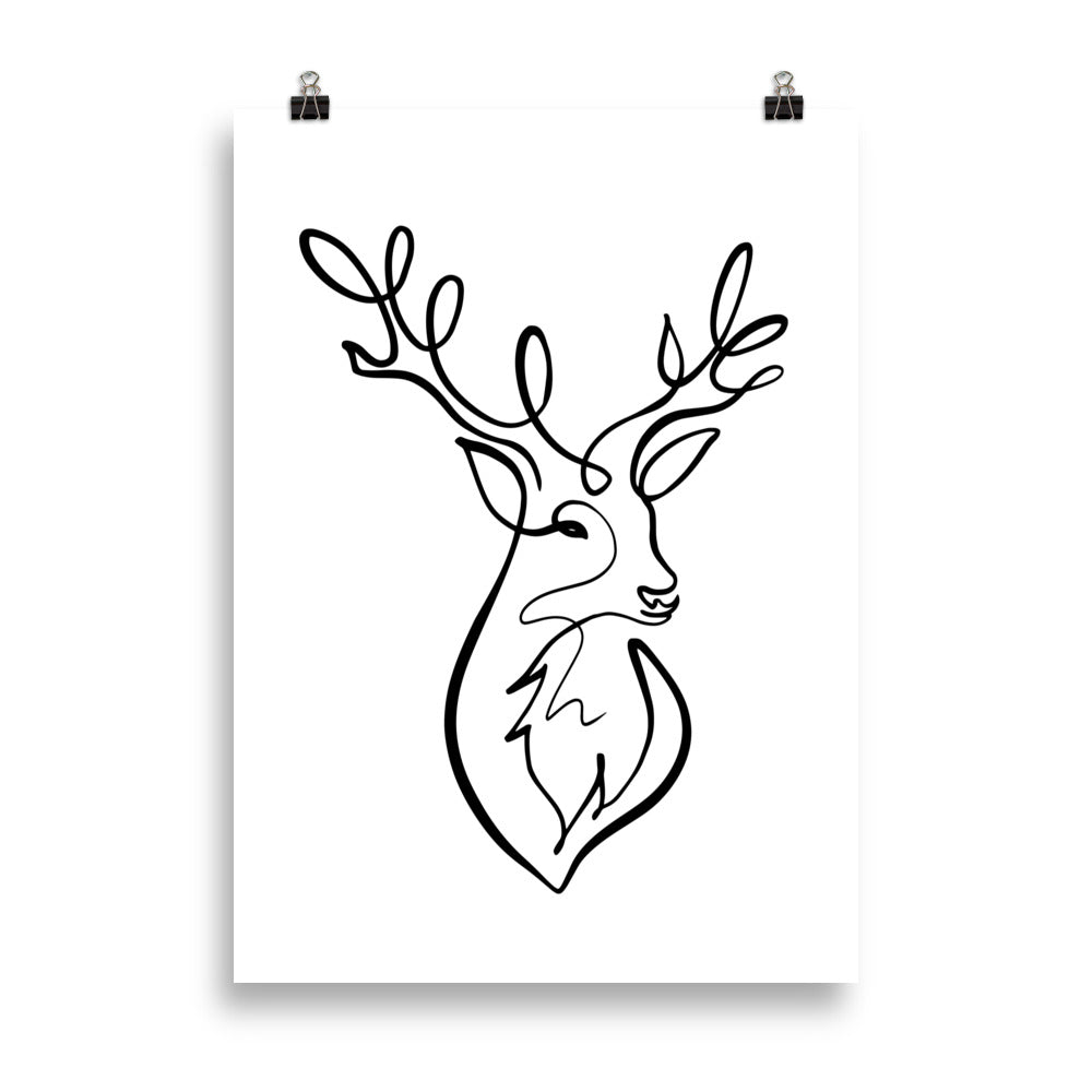 The Stag - Art Print