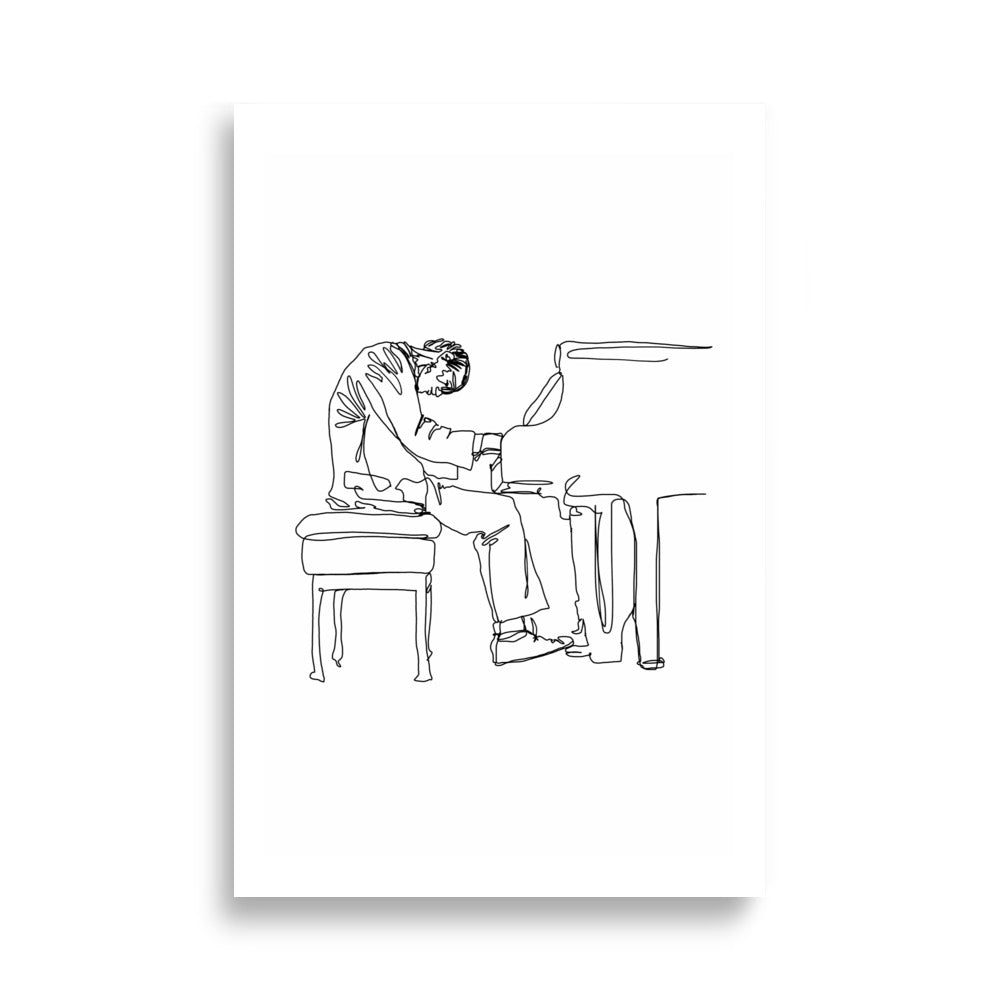 Bill Evans - Art Print