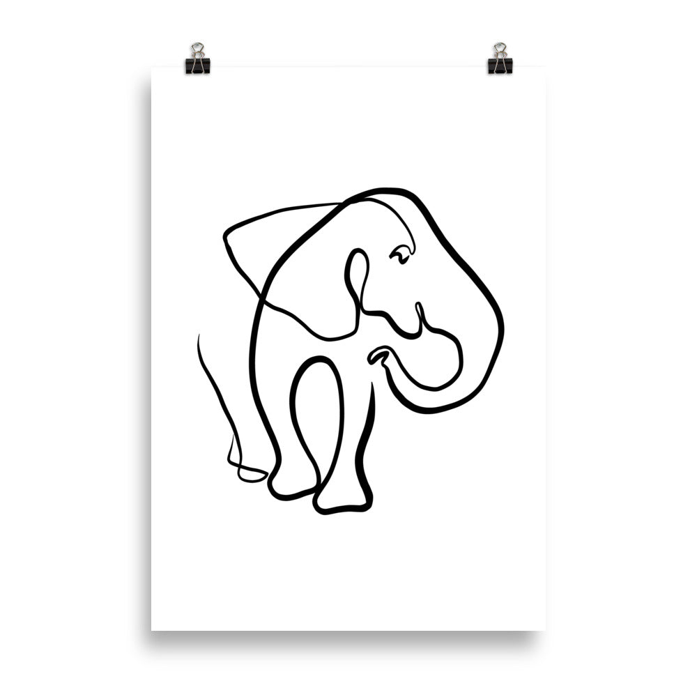 The Elephant I - Art Print
