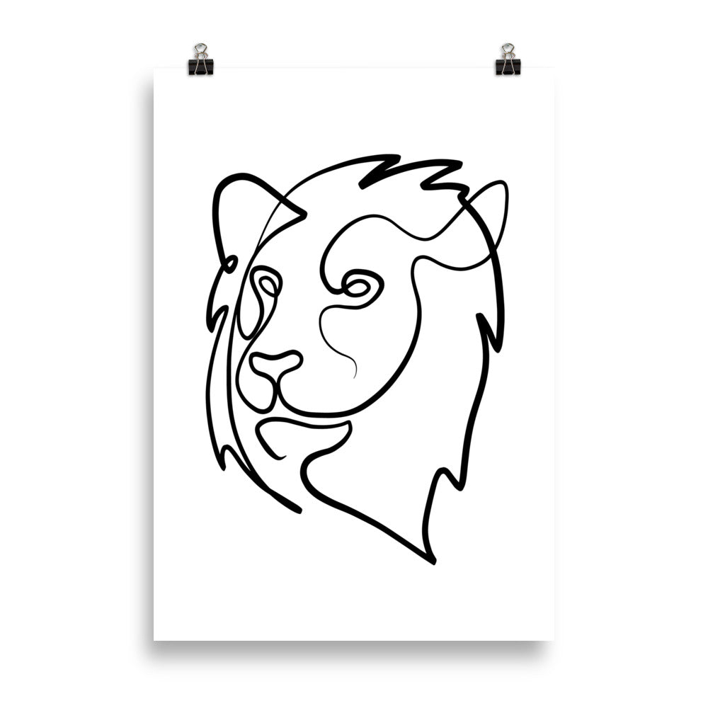 The Lion - Art Print