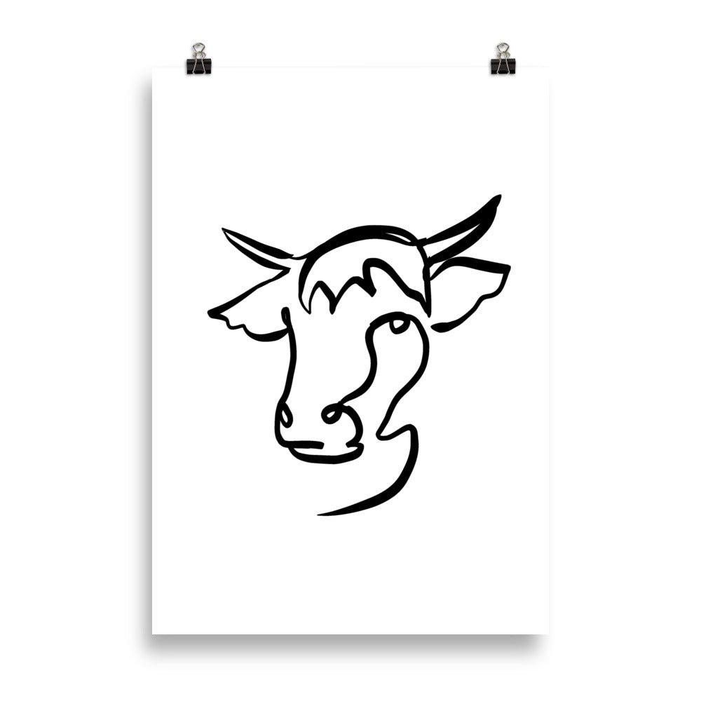 The Highland Cow - Art Print