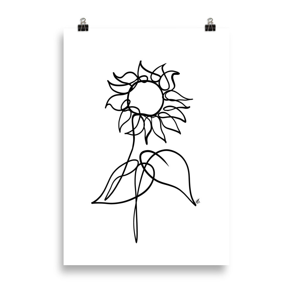 The Sunflower - Art Print