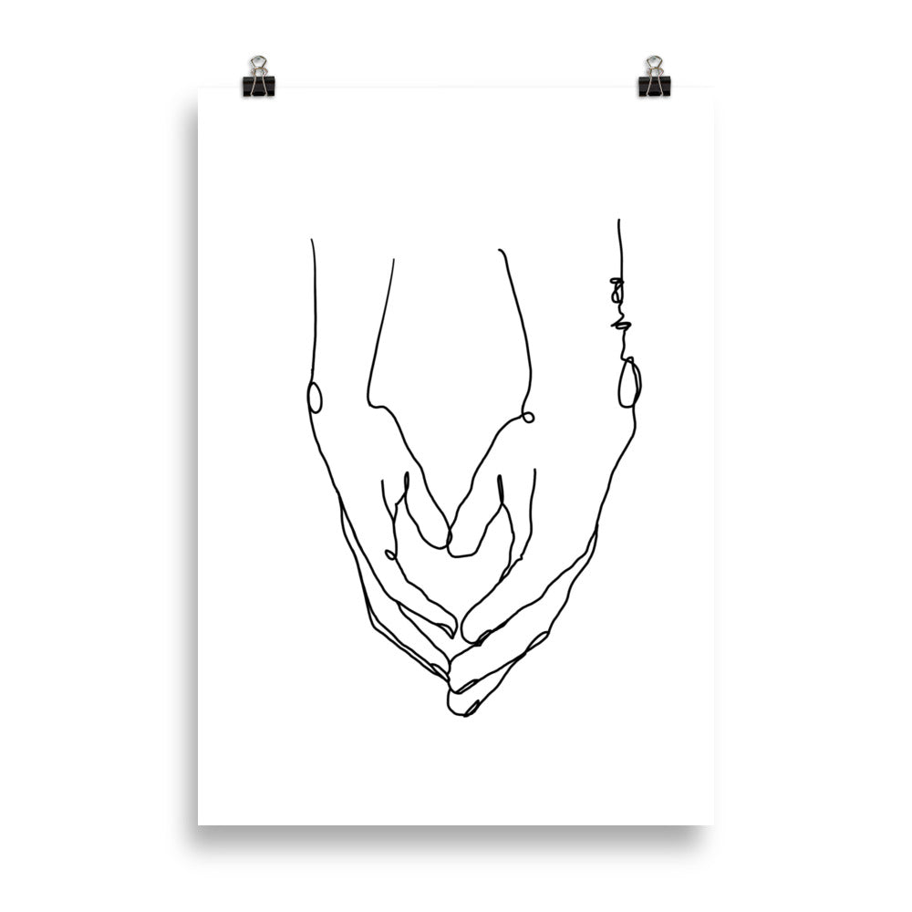 Heart in Your Hands - Art Print
