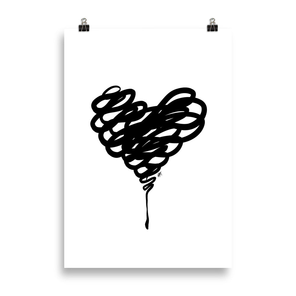 Messy Love - Art Print