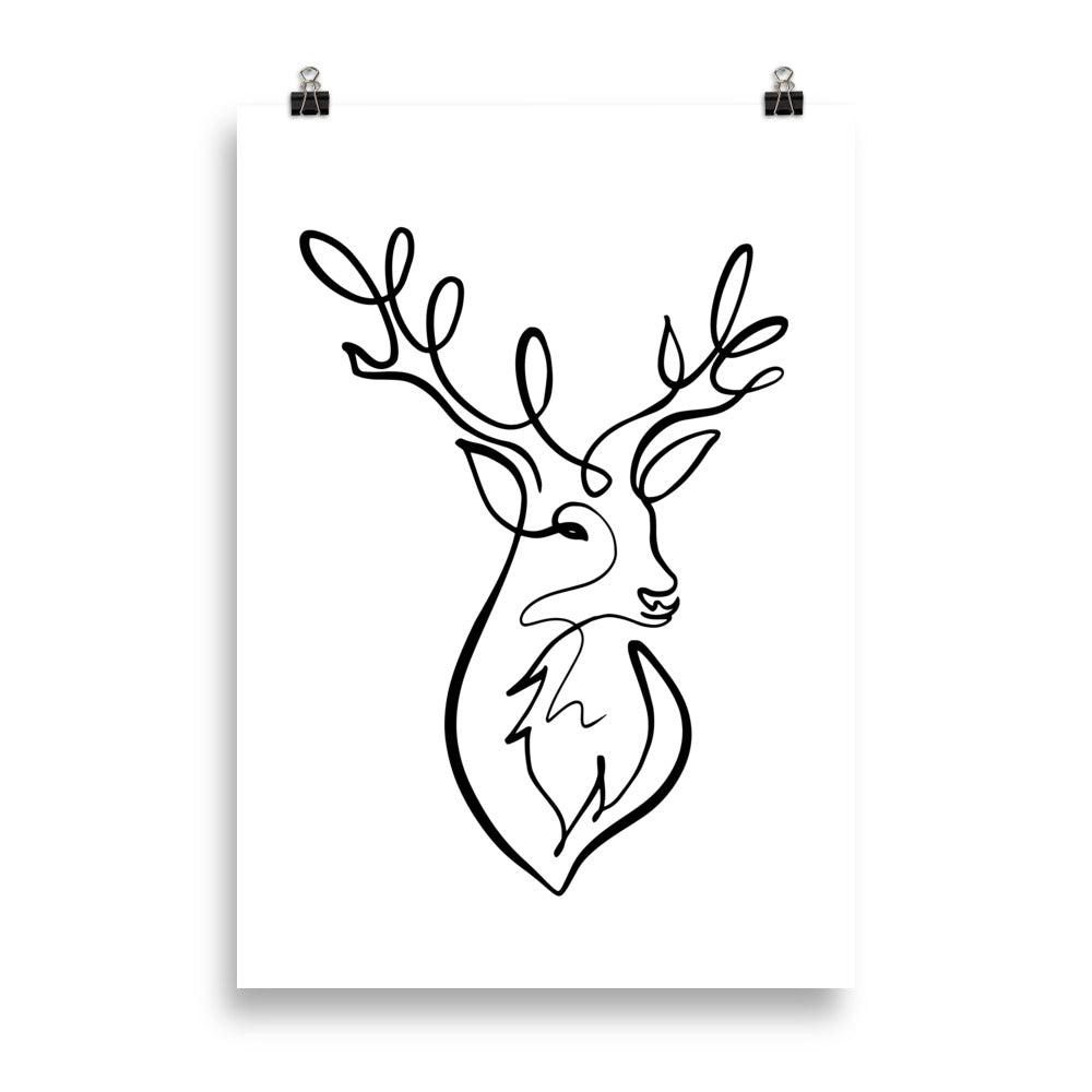 The Stag - Art Print