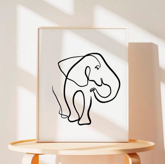 The Elephant I - Art Print