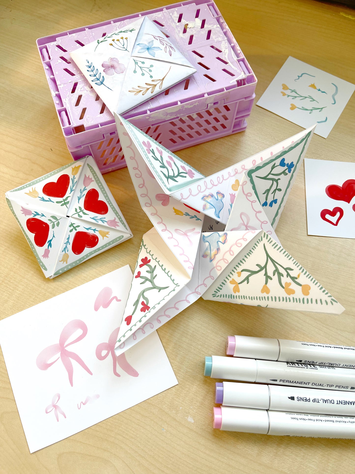 Custom Victorian Love Token - Hand Illustrated Bespoke Invitation or Keepsake