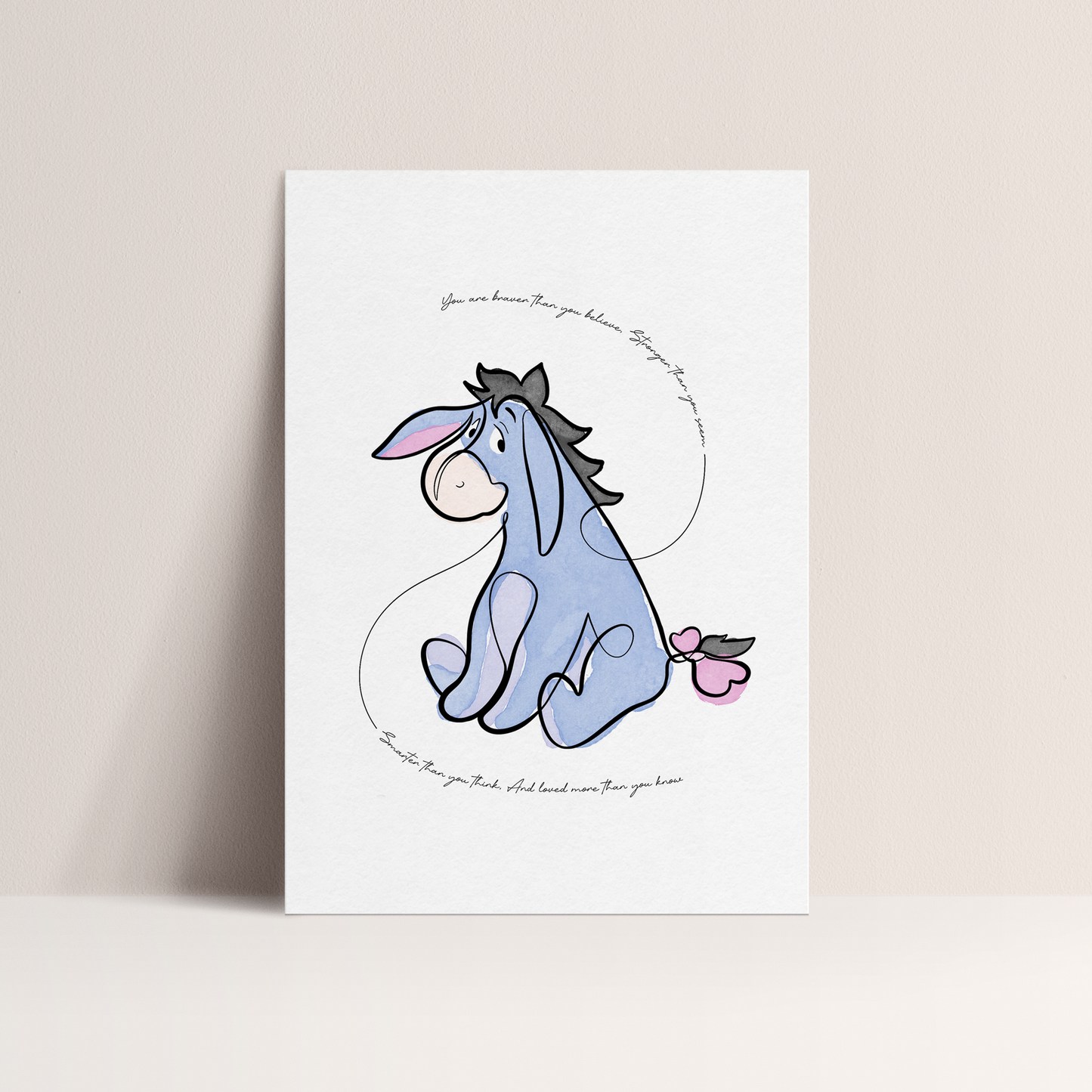 Eeyore - Art Print