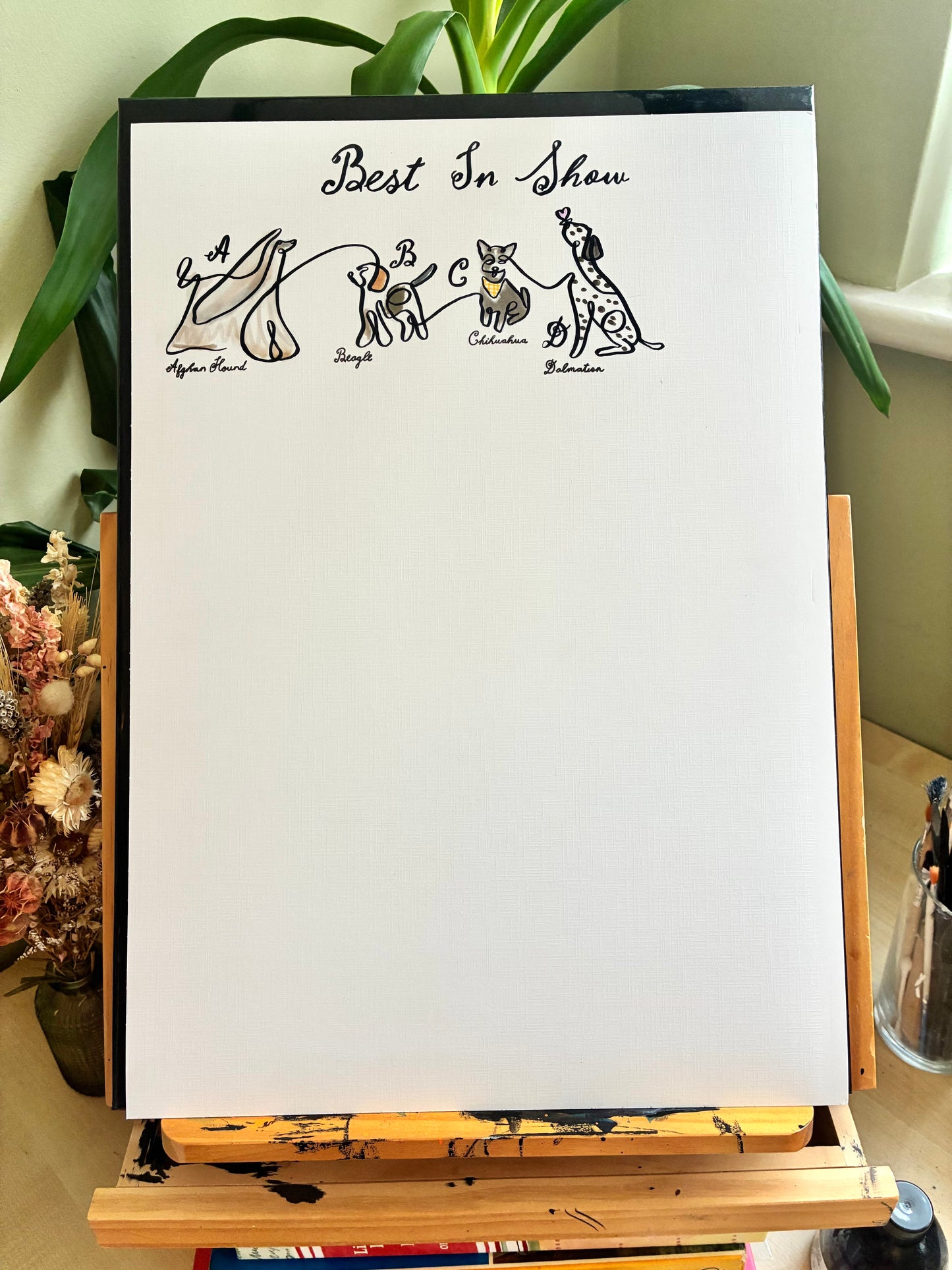 Best in Show – Limited Edition A-Z of Dogs Art Print