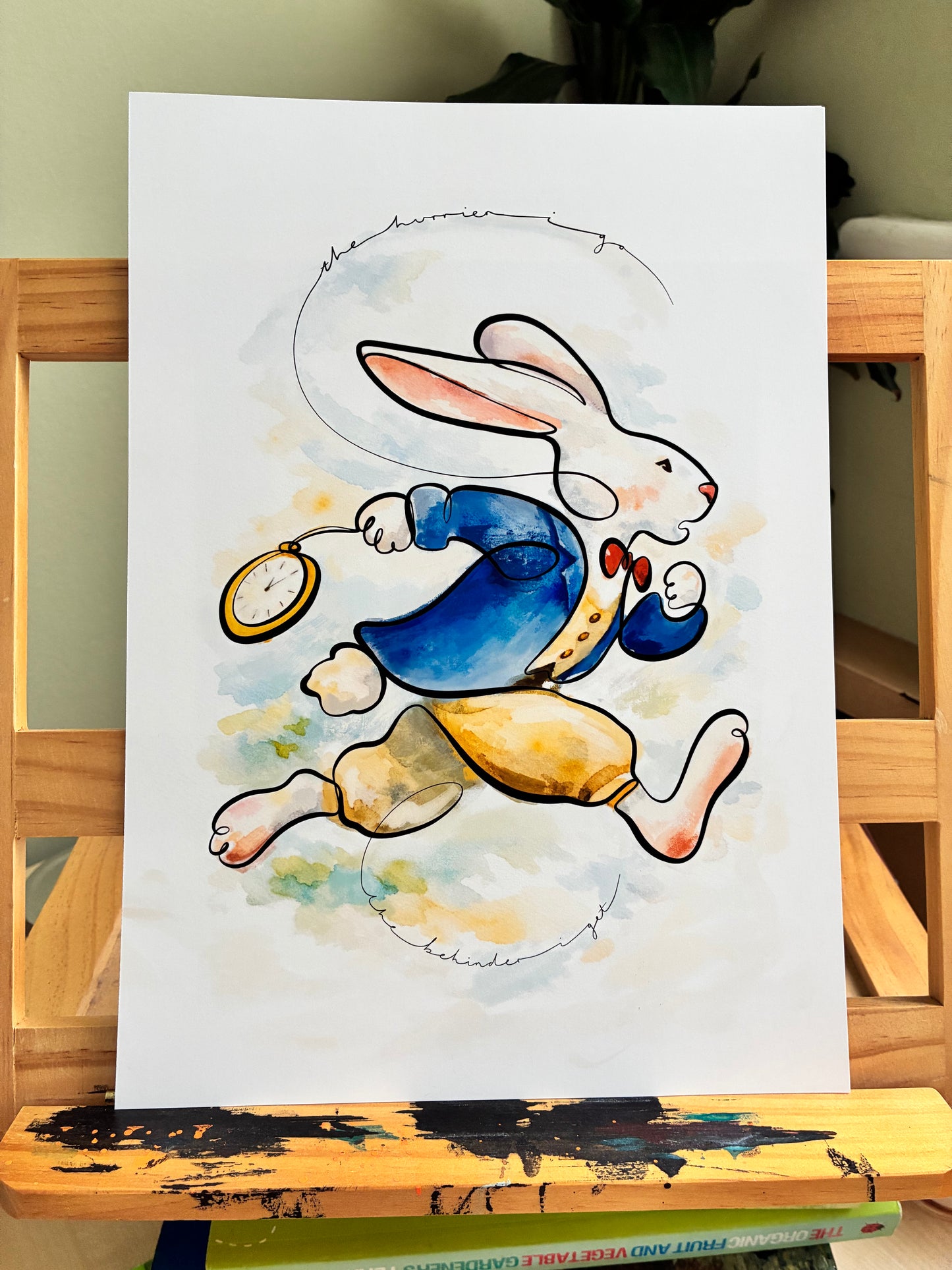 The White Rabbit - Art Print