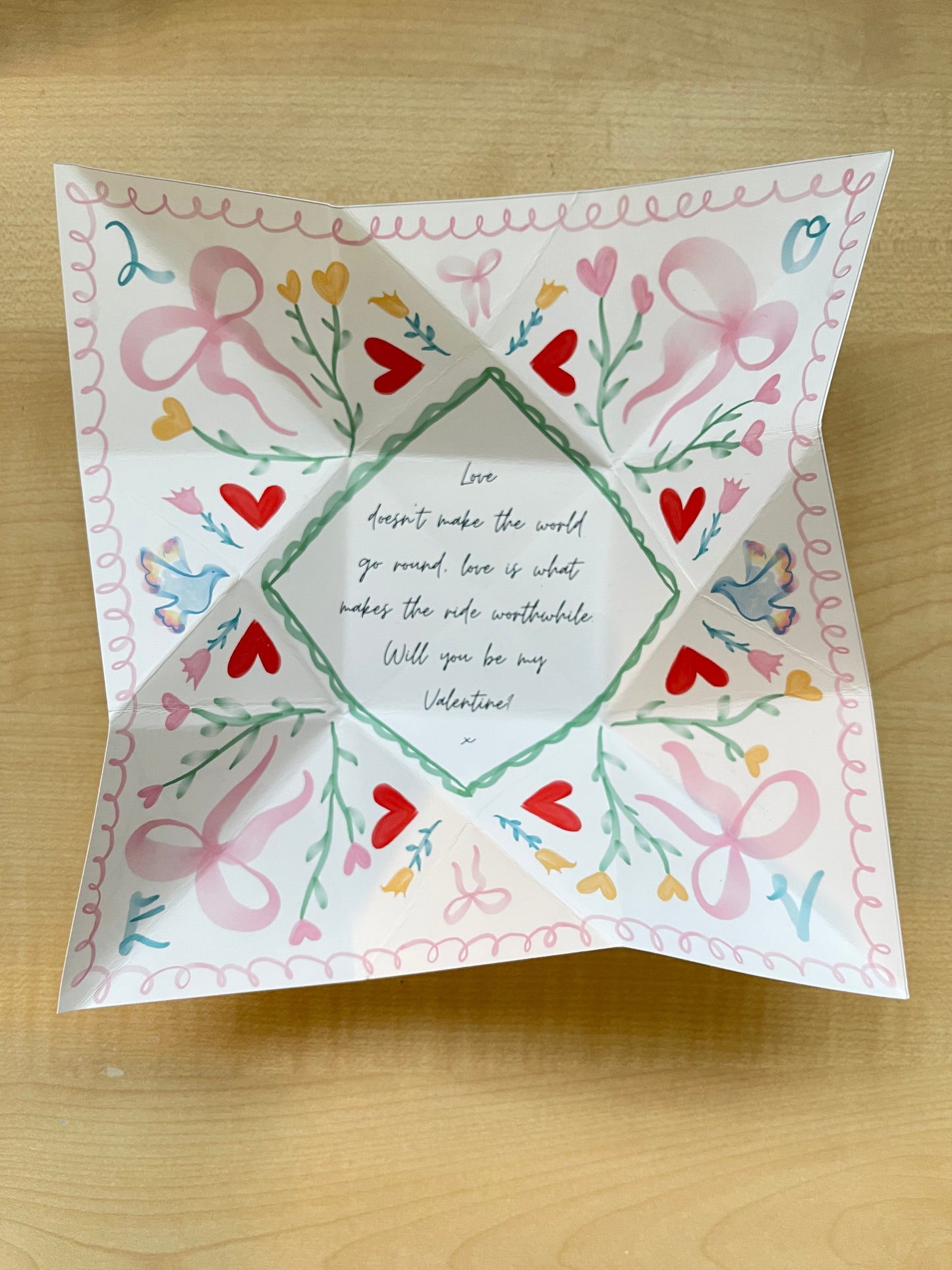 Custom Victorian Love Token - Hand Illustrated Bespoke Invitation or Keepsake