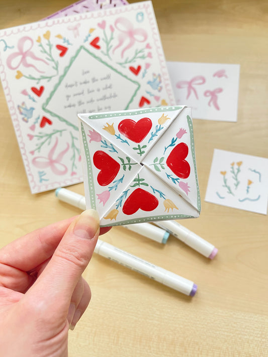 Custom Victorian Love Token - Hand Illustrated Bespoke Invitation or Keepsake
