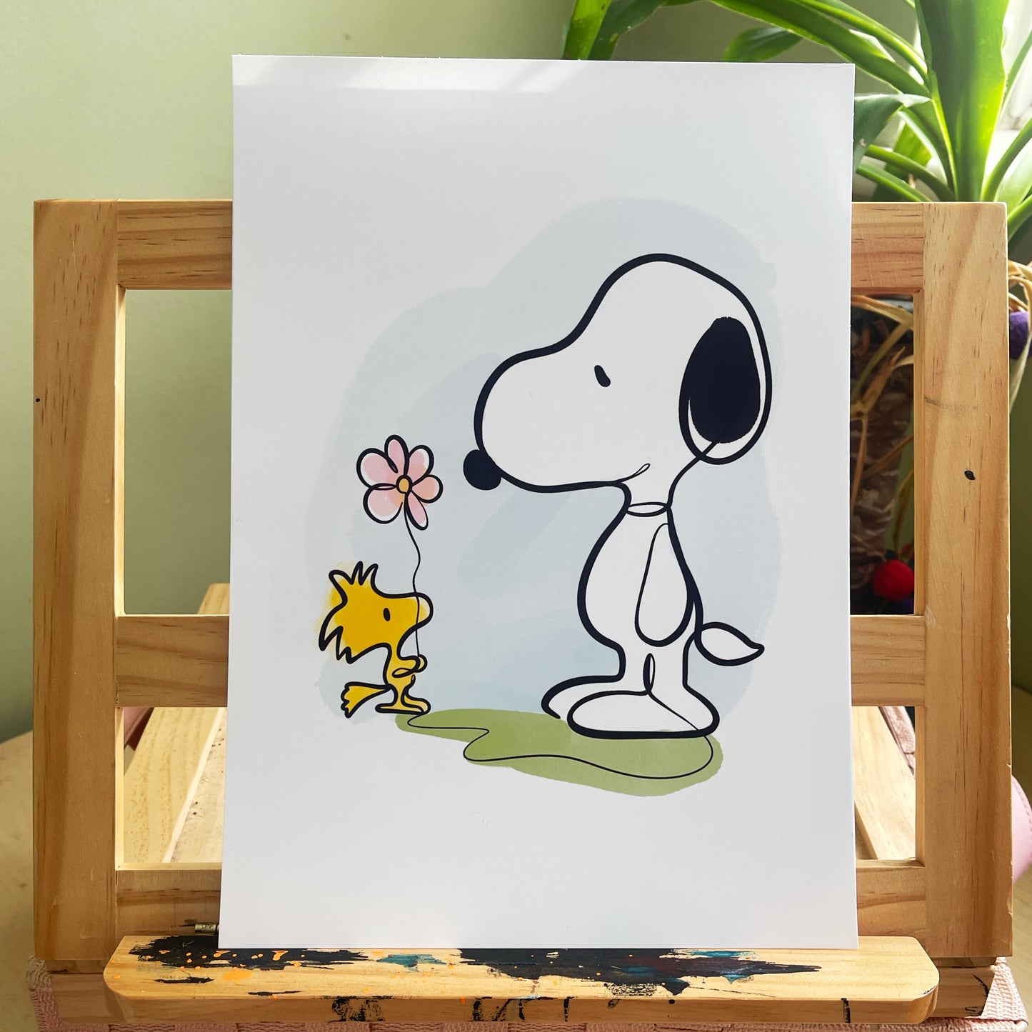 Snoopy & Woodstock - Art Print