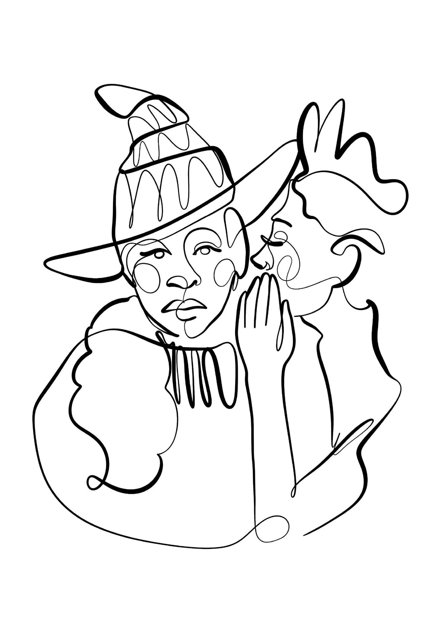 Wicked (Cynthia and Ariana) - Art Print