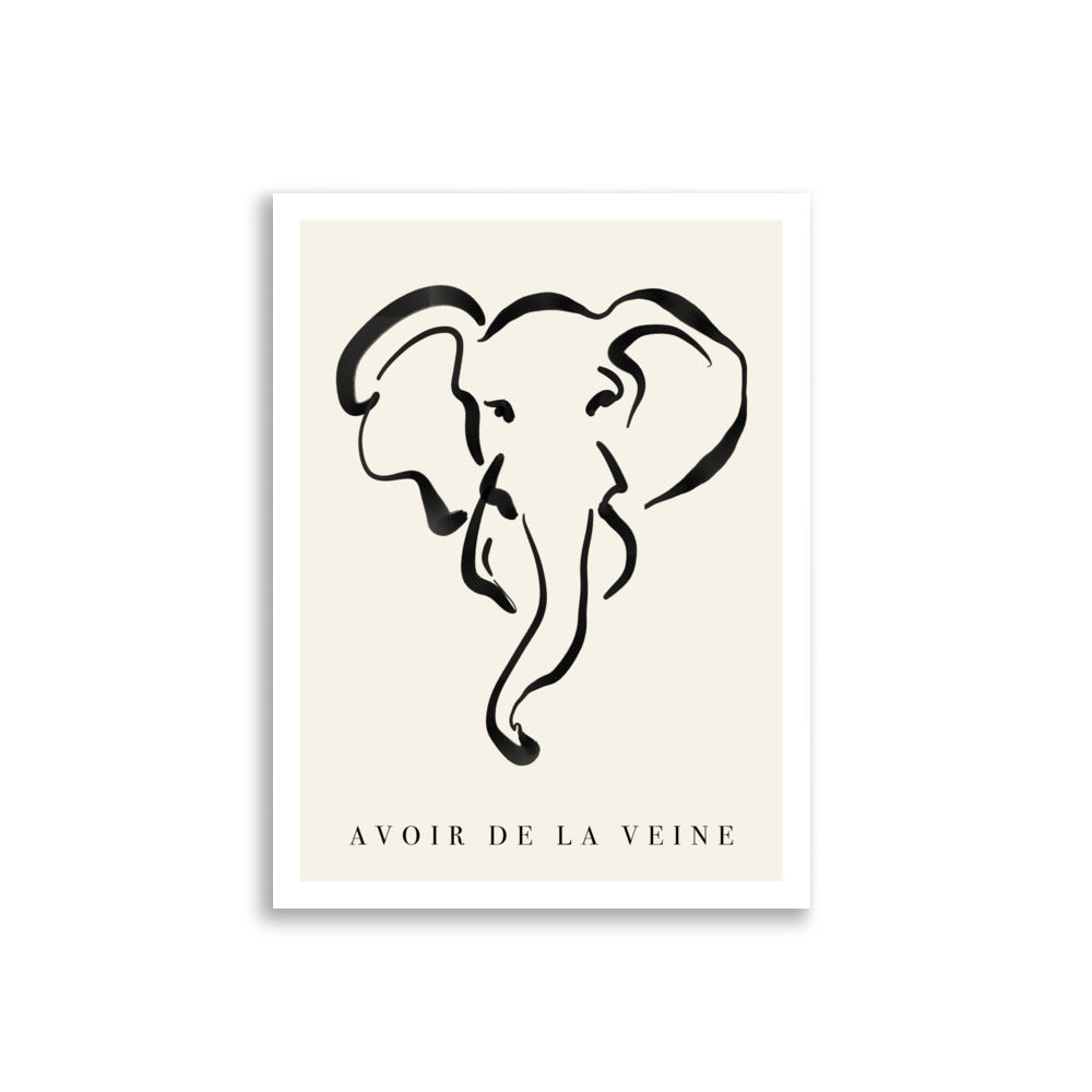 The Lucky Elephant - Art Print