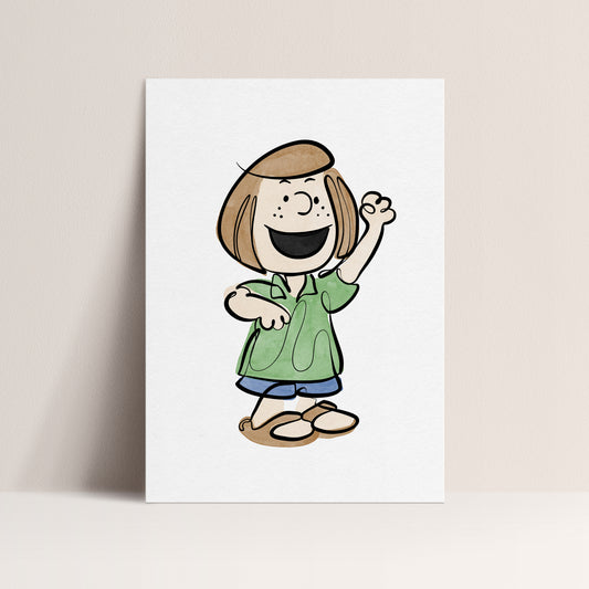 Peppermint Patty - Art Print