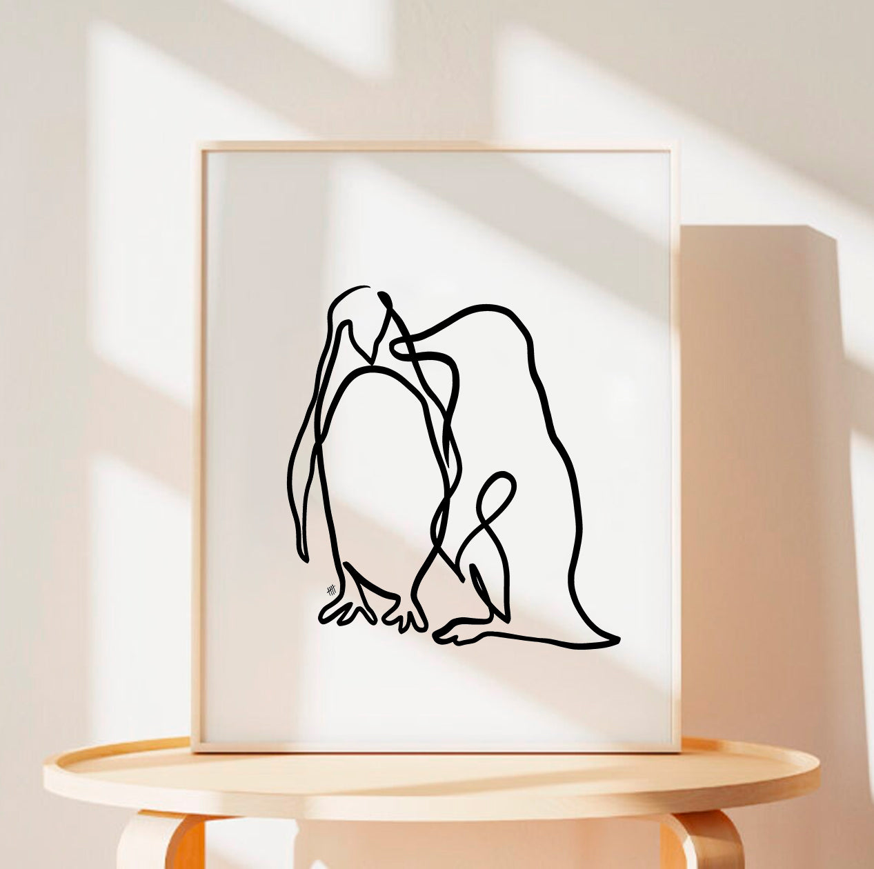 The Penguins - Art Print
