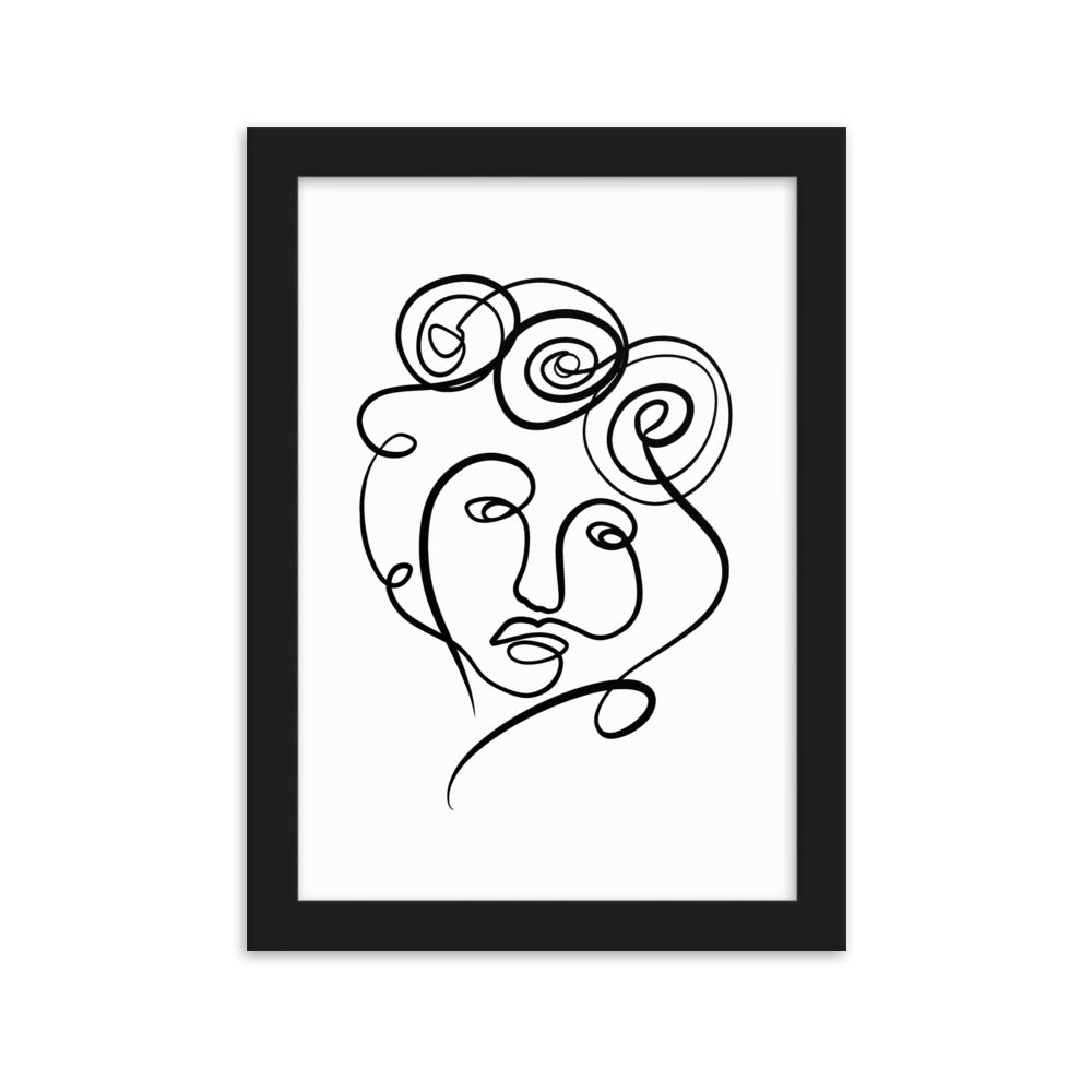 Her - Framed Art Print