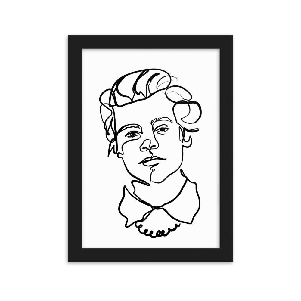 The Harry - Harry Styles Framed Art Print