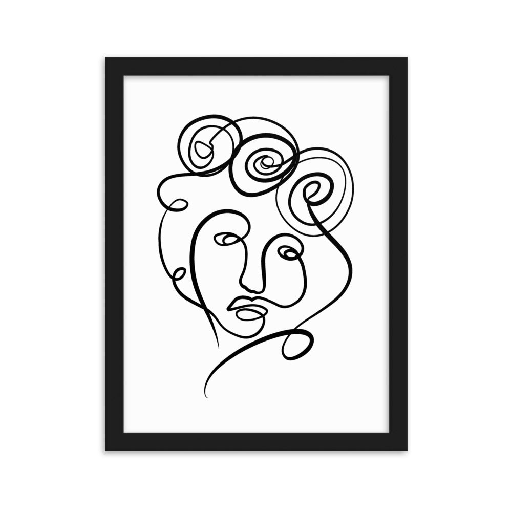 Her - Framed Art Print