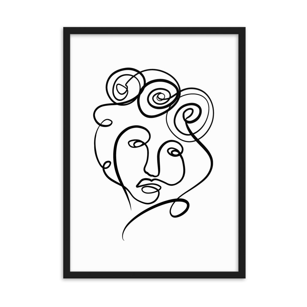 Her - Framed Art Print