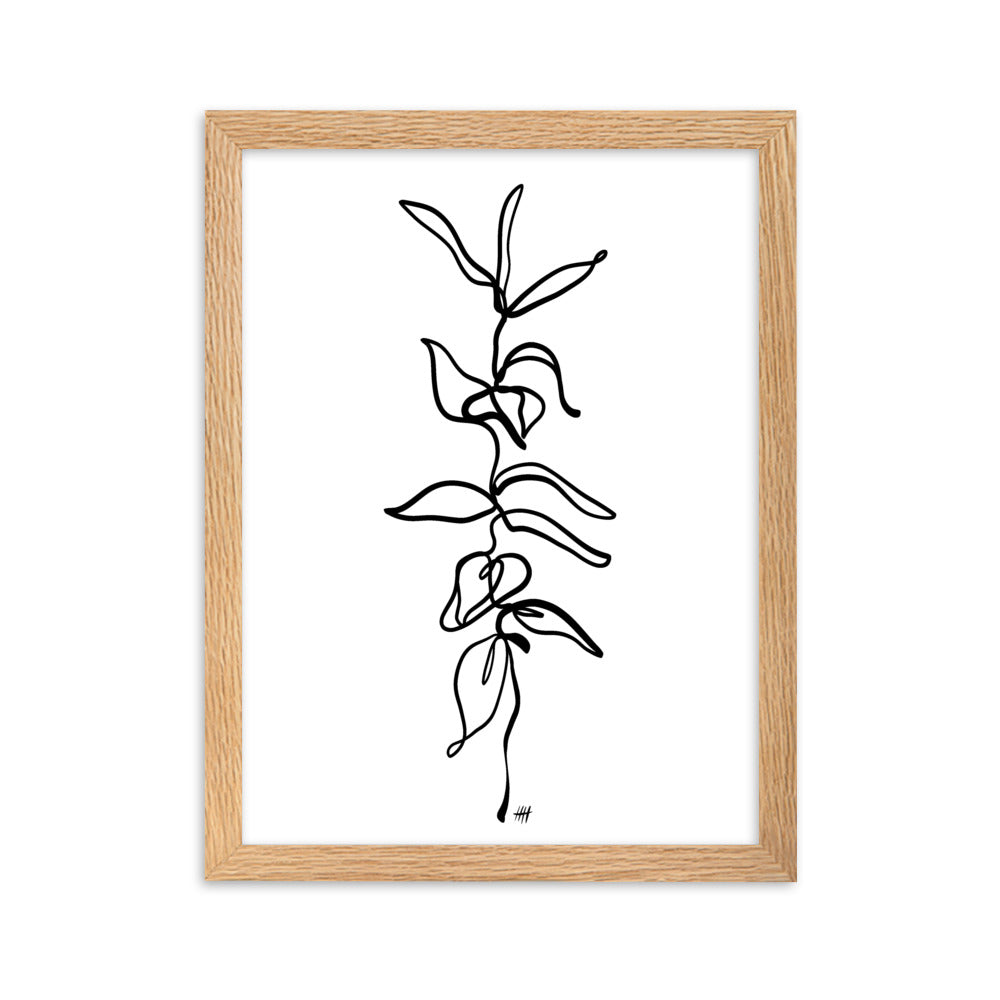 Vinea - Framed Art Print