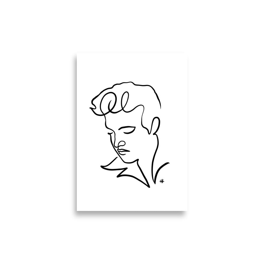 The Elvis - Art Print