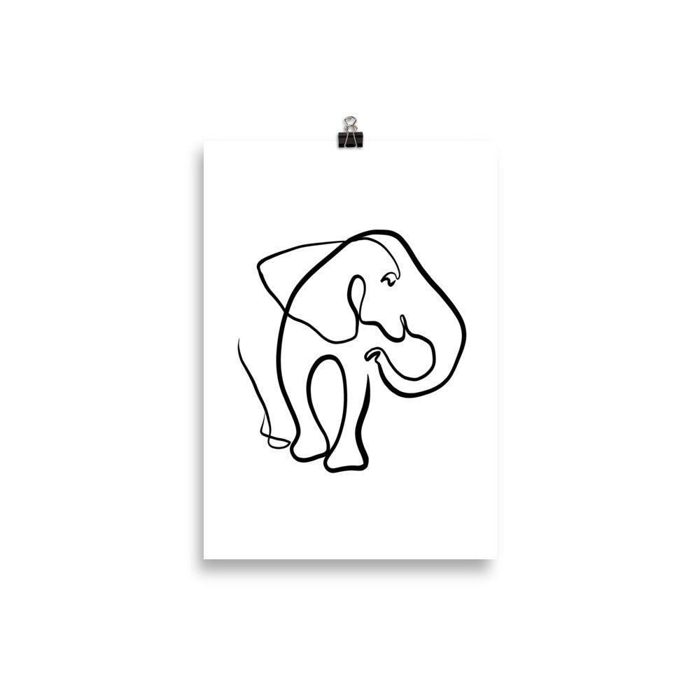 The Elephant I - Art Print