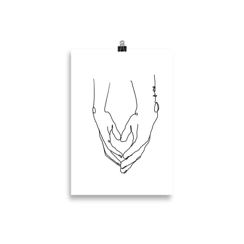 Heart in Your Hands - Art Print
