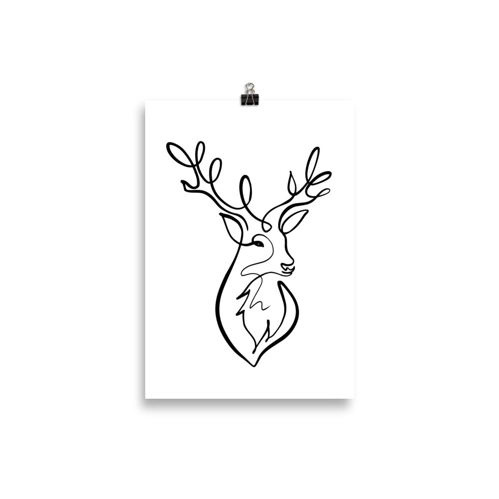The Stag - Art Print
