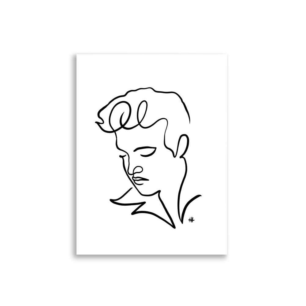 The Elvis - Art Print