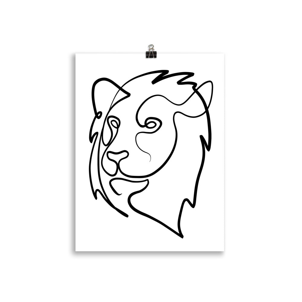 The Lion - Art Print