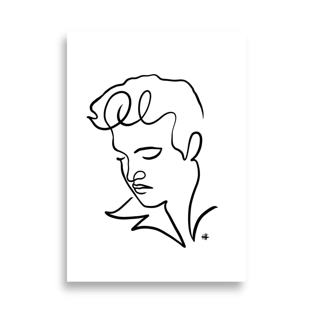 The Elvis - Art Print