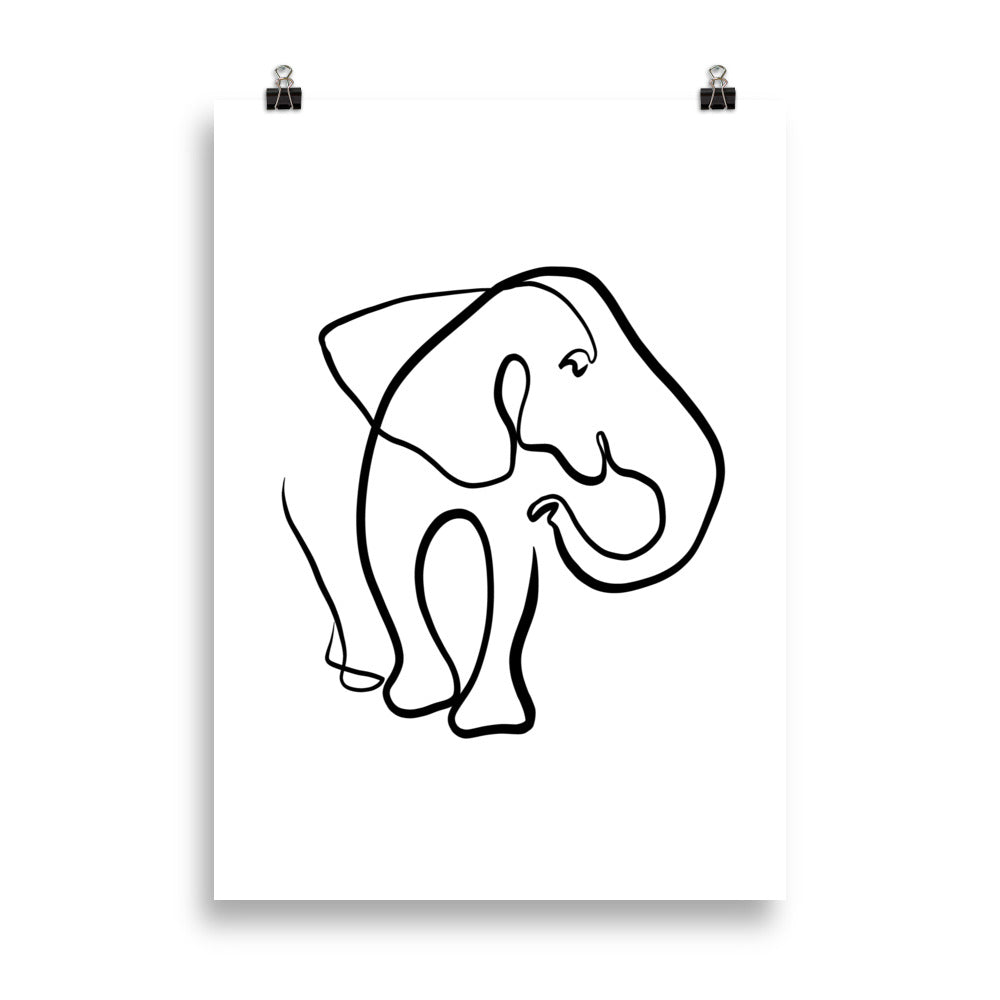 The Elephant I - Art Print