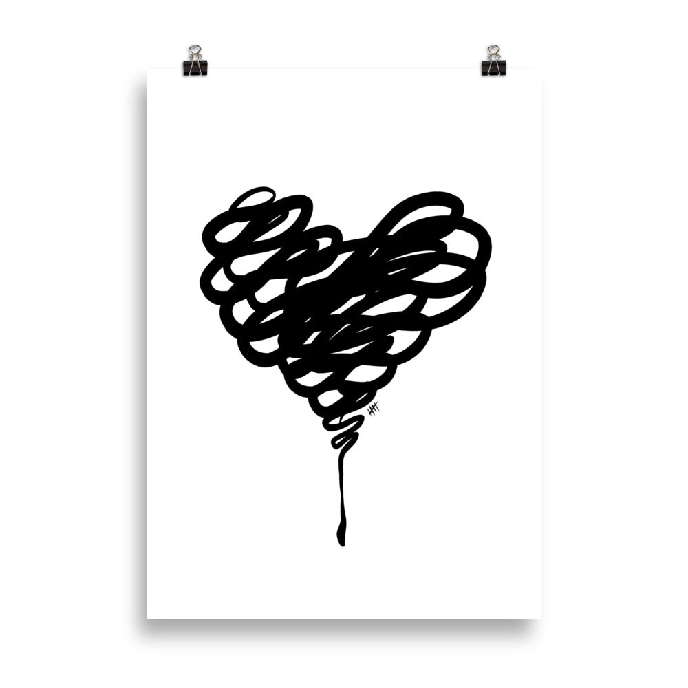 Messy Love - Art Print