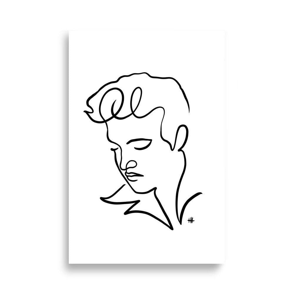 The Elvis - Art Print