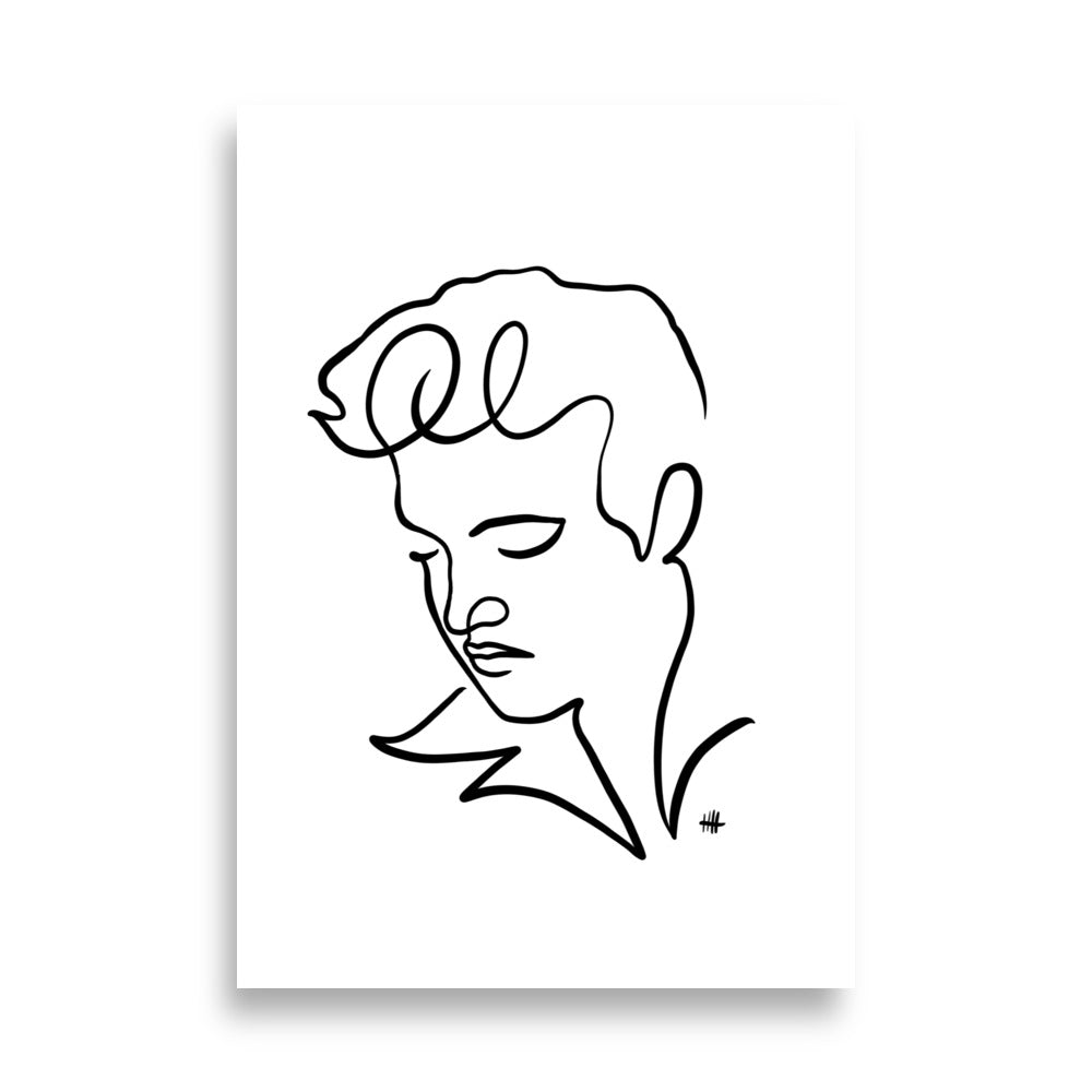 The Elvis - Art Print