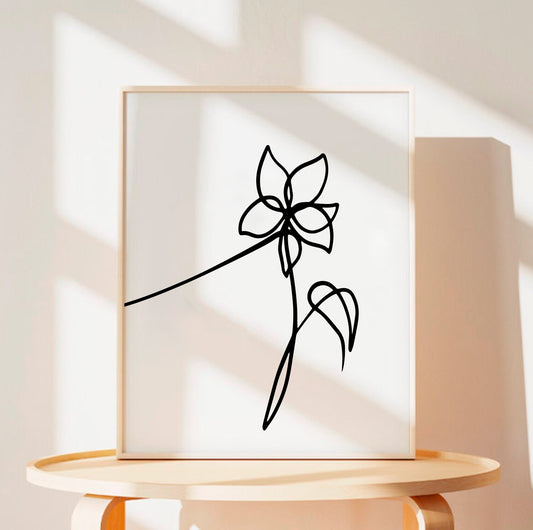 Love Yourself (BTS) - Plumeria Flower - Art Print